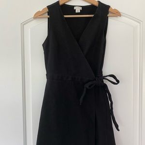 Black JCrew Wrap Dress
